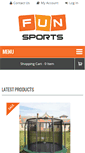 Mobile Screenshot of funsportsdirect.com.au